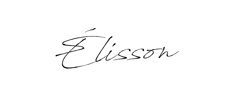 Élisson stylish signature style. Best Handwritten Sign (Antro_Vectra) for my name. Handwritten Signature Collection Ideas for my name Élisson. Élisson signature style 6 images and pictures png