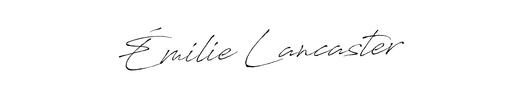 Make a beautiful signature design for name Émilie Lancaster. Use this online signature maker to create a handwritten signature for free. Émilie Lancaster signature style 6 images and pictures png