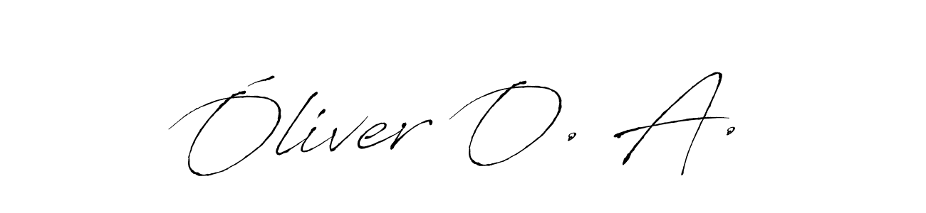 Make a beautiful signature design for name Óliver O. A.. Use this online signature maker to create a handwritten signature for free. Óliver O. A. signature style 6 images and pictures png