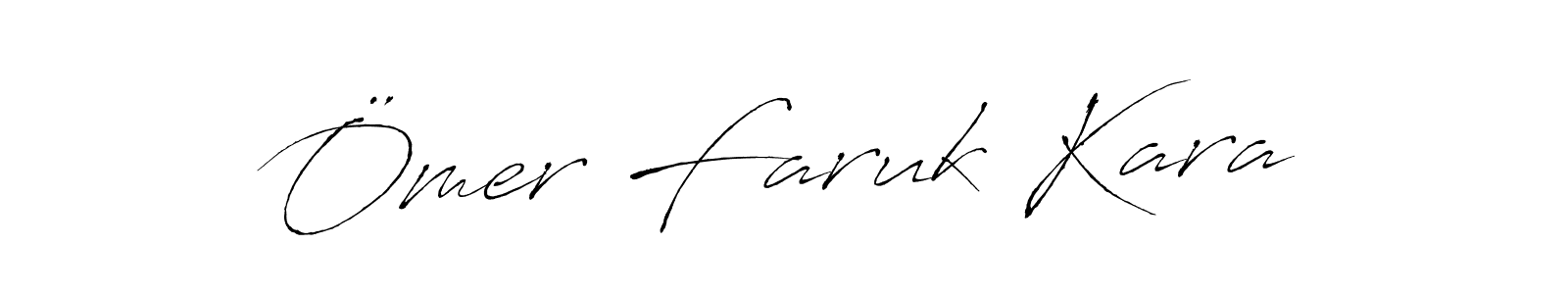 Make a beautiful signature design for name Ömer Faruk Kara. With this signature (Antro_Vectra) style, you can create a handwritten signature for free. Ömer Faruk Kara signature style 6 images and pictures png