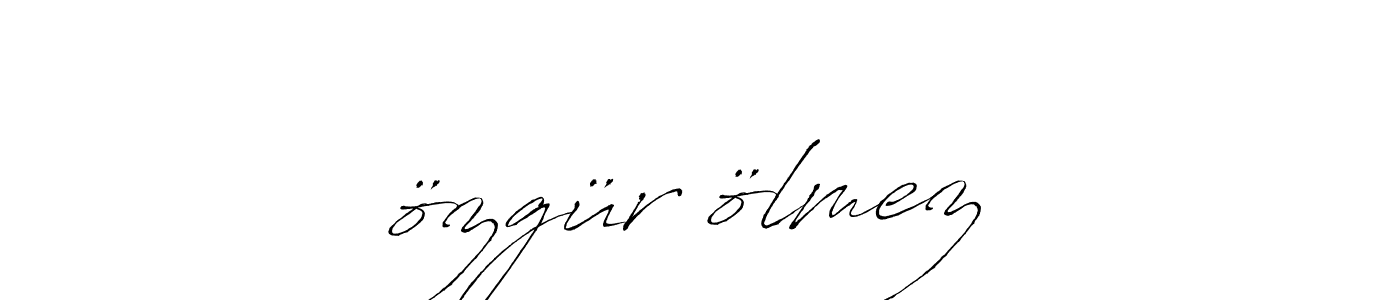 How to make özgür ölmez name signature. Use Antro_Vectra style for creating short signs online. This is the latest handwritten sign. özgür ölmez signature style 6 images and pictures png