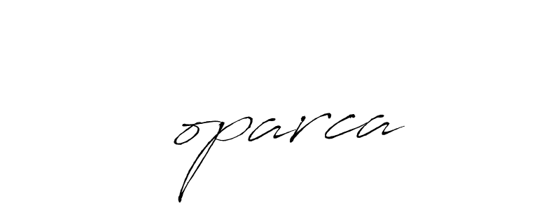 Make a beautiful signature design for name Čoparca. With this signature (Antro_Vectra) style, you can create a handwritten signature for free. Čoparca signature style 6 images and pictures png