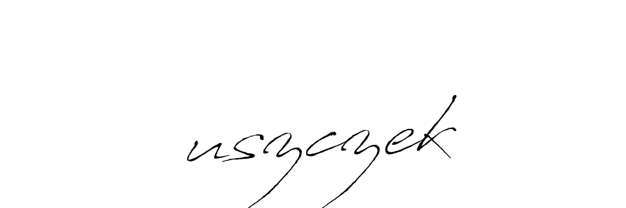 How to make Łuszczek signature? Antro_Vectra is a professional autograph style. Create handwritten signature for Łuszczek name. Łuszczek signature style 6 images and pictures png