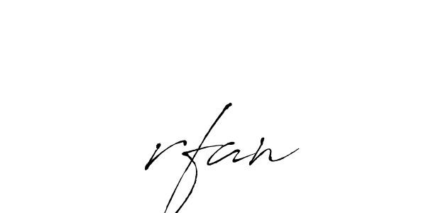 You should practise on your own different ways (Antro_Vectra) to write your name (عrfan) in signature. don't let someone else do it for you. عrfan signature style 6 images and pictures png