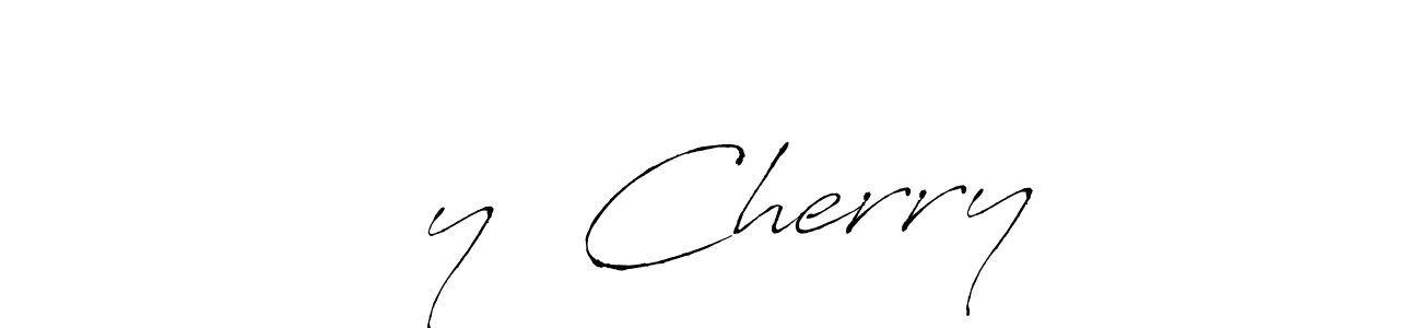 Design your own signature with our free online signature maker. With this signature software, you can create a handwritten (Antro_Vectra) signature for name ẞyā Cherry. ẞyā Cherry signature style 6 images and pictures png