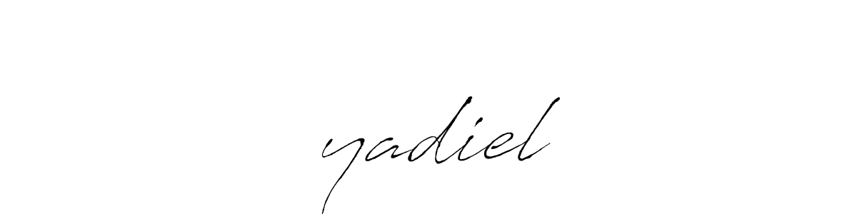 How to make ☆yadiel♡ signature? Antro_Vectra is a professional autograph style. Create handwritten signature for ☆yadiel♡ name. ☆yadiel♡ signature style 6 images and pictures png