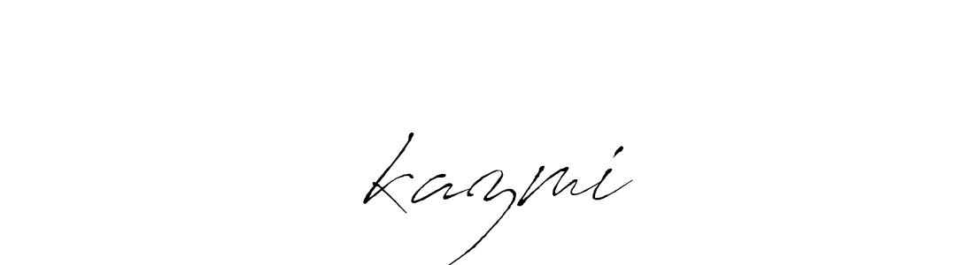 It looks lik you need a new signature style for name ✓kazmi•. Design unique handwritten (Antro_Vectra) signature with our free signature maker in just a few clicks. ✓kazmi• signature style 6 images and pictures png