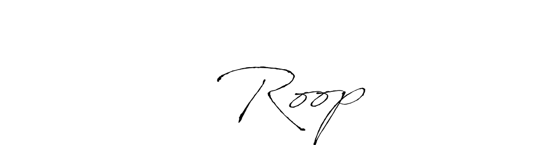 You should practise on your own different ways (Antro_Vectra) to write your name (❤️ Roop) in signature. don't let someone else do it for you. ❤️ Roop signature style 6 images and pictures png