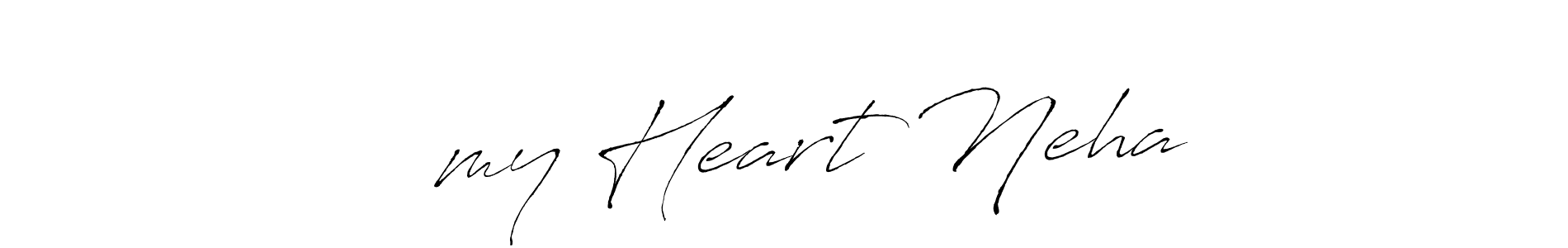 Make a short ❤️my Heart Neha signature style. Manage your documents anywhere anytime using Antro_Vectra. Create and add eSignatures, submit forms, share and send files easily. ❤️my Heart Neha signature style 6 images and pictures png