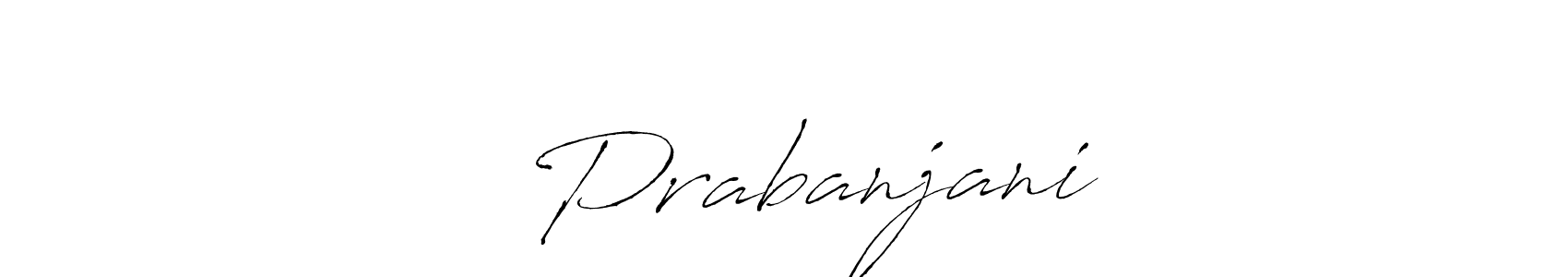 Make a beautiful signature design for name ❤ Prabanjani❤. With this signature (Antro_Vectra) style, you can create a handwritten signature for free. ❤ Prabanjani❤ signature style 6 images and pictures png