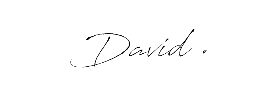 Design your own signature with our free online signature maker. With this signature software, you can create a handwritten (Antro_Vectra) signature for name   David ..   David . signature style 6 images and pictures png