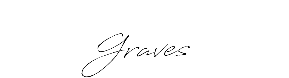 Design your own signature with our free online signature maker. With this signature software, you can create a handwritten (Antro_Vectra) signature for name   Graves   .   Graves    signature style 6 images and pictures png