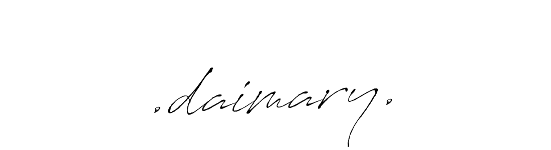 Design your own signature with our free online signature maker. With this signature software, you can create a handwritten (Antro_Vectra) signature for name  .daimary. .  .daimary.  signature style 6 images and pictures png