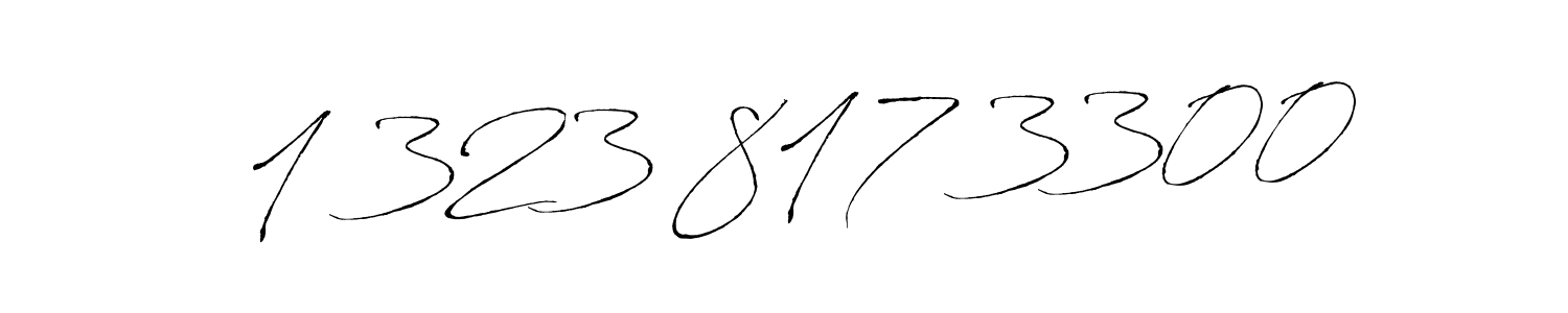 It looks lik you need a new signature style for name  1 323 817 3300. Design unique handwritten (Antro_Vectra) signature with our free signature maker in just a few clicks.  1 323 817 3300 signature style 6 images and pictures png