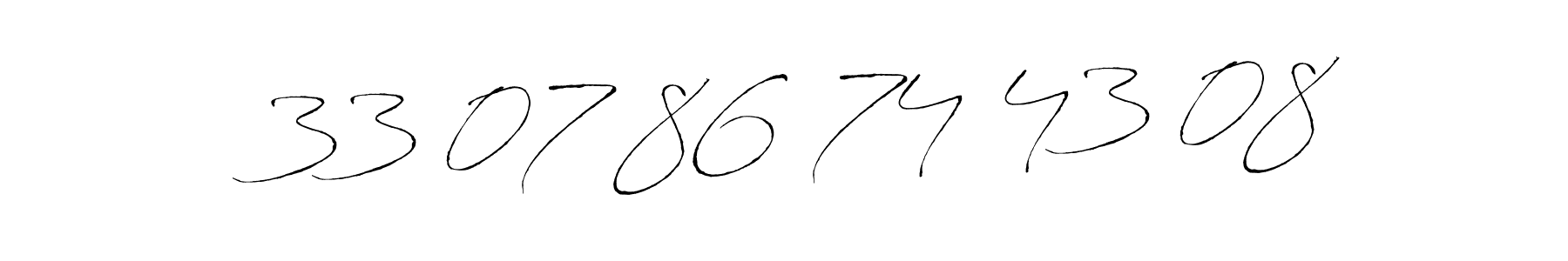 This is the best signature style for the  33 07 86 74 43 08 name. Also you like these signature font (Antro_Vectra). Mix name signature.  33 07 86 74 43 08 signature style 6 images and pictures png