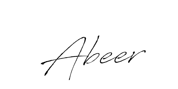 Similarly Antro_Vectra is the best handwritten signature design. Signature creator online .You can use it as an online autograph creator for name  Abeer.  Abeer signature style 6 images and pictures png