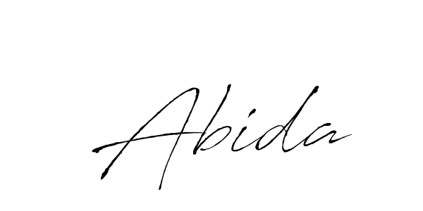 How to make  Abida signature? Antro_Vectra is a professional autograph style. Create handwritten signature for  Abida name.  Abida signature style 6 images and pictures png