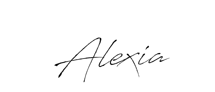 You should practise on your own different ways (Antro_Vectra) to write your name ( Alexia) in signature. don't let someone else do it for you.  Alexia signature style 6 images and pictures png