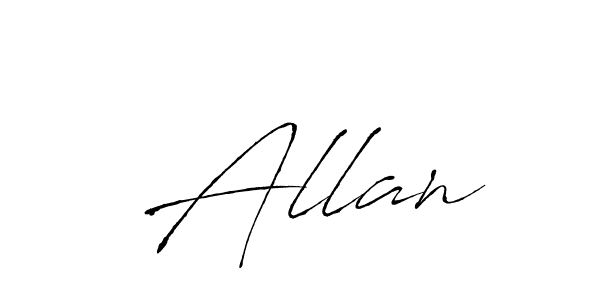 How to Draw  Allan signature style? Antro_Vectra is a latest design signature styles for name  Allan.  Allan signature style 6 images and pictures png