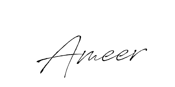  Ameer stylish signature style. Best Handwritten Sign (Antro_Vectra) for my name. Handwritten Signature Collection Ideas for my name  Ameer.  Ameer signature style 6 images and pictures png