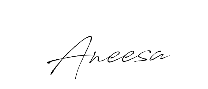 if you are searching for the best signature style for your name  Aneesa. so please give up your signature search. here we have designed multiple signature styles  using Antro_Vectra.  Aneesa signature style 6 images and pictures png