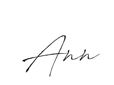 Design your own signature with our free online signature maker. With this signature software, you can create a handwritten (Antro_Vectra) signature for name  Ann.  Ann signature style 6 images and pictures png