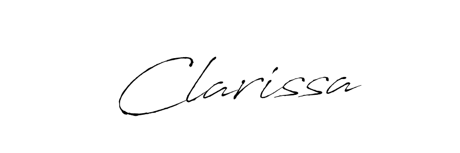 Also we have  Clarissa name is the best signature style. Create professional handwritten signature collection using Antro_Vectra autograph style.  Clarissa signature style 6 images and pictures png