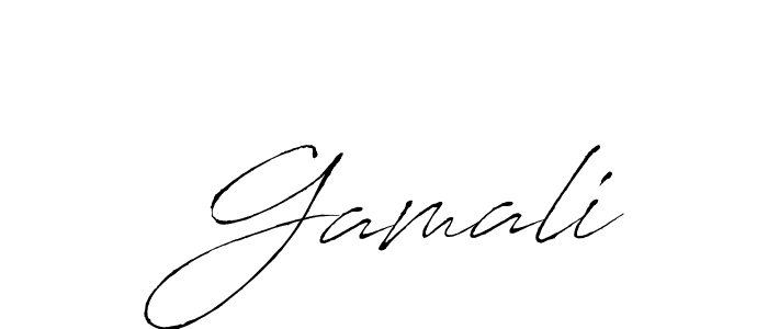 How to Draw  Gamali signature style? Antro_Vectra is a latest design signature styles for name  Gamali.  Gamali signature style 6 images and pictures png