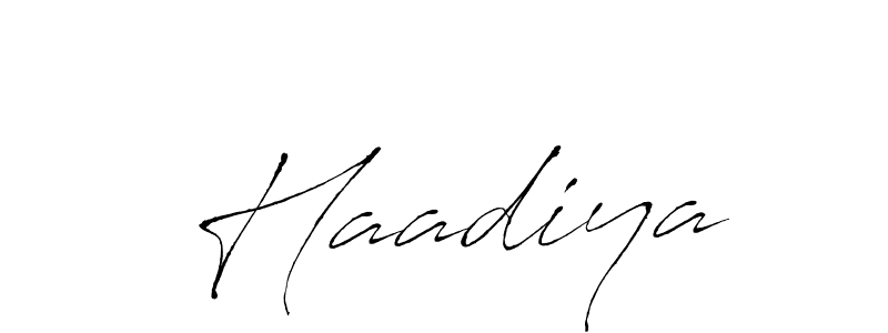 It looks lik you need a new signature style for name  Haadiya. Design unique handwritten (Antro_Vectra) signature with our free signature maker in just a few clicks.  Haadiya signature style 6 images and pictures png