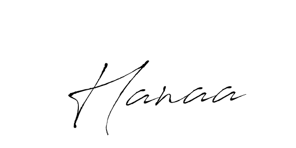 Once you've used our free online signature maker to create your best signature Antro_Vectra style, it's time to enjoy all of the benefits that  Hanaa name signing documents.  Hanaa signature style 6 images and pictures png