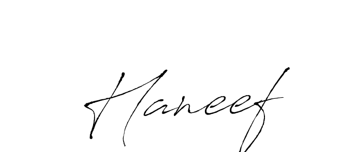 How to make  Haneef name signature. Use Antro_Vectra style for creating short signs online. This is the latest handwritten sign.  Haneef signature style 6 images and pictures png