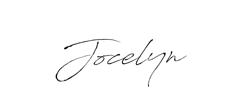 Create a beautiful signature design for name  Jocelyn. With this signature (Antro_Vectra) fonts, you can make a handwritten signature for free.  Jocelyn signature style 6 images and pictures png