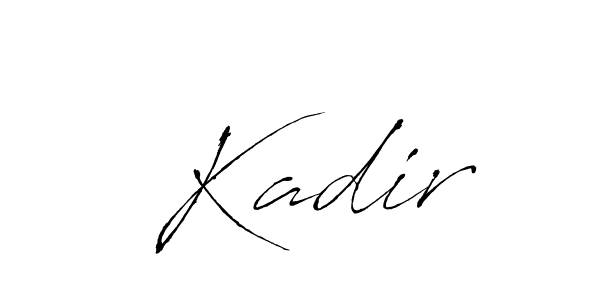  Kadir stylish signature style. Best Handwritten Sign (Antro_Vectra) for my name. Handwritten Signature Collection Ideas for my name  Kadir.  Kadir signature style 6 images and pictures png