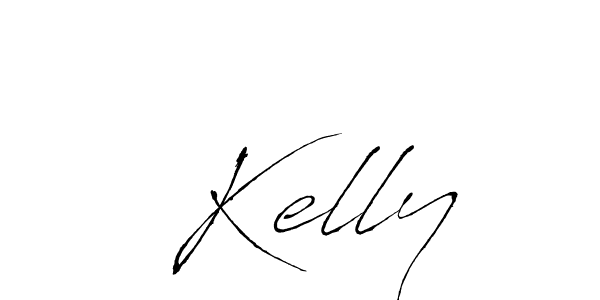  Kelly stylish signature style. Best Handwritten Sign (Antro_Vectra) for my name. Handwritten Signature Collection Ideas for my name  Kelly.  Kelly signature style 6 images and pictures png