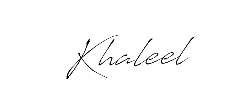 Once you've used our free online signature maker to create your best signature Antro_Vectra style, it's time to enjoy all of the benefits that  Khaleel name signing documents.  Khaleel signature style 6 images and pictures png
