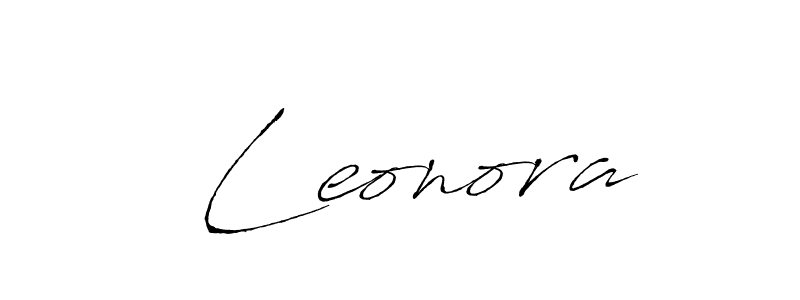 Use a signature maker to create a handwritten signature online. With this signature software, you can design (Antro_Vectra) your own signature for name  Leonora.  Leonora signature style 6 images and pictures png