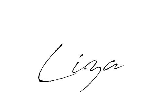 It looks lik you need a new signature style for name  Liza. Design unique handwritten (Antro_Vectra) signature with our free signature maker in just a few clicks.  Liza signature style 6 images and pictures png