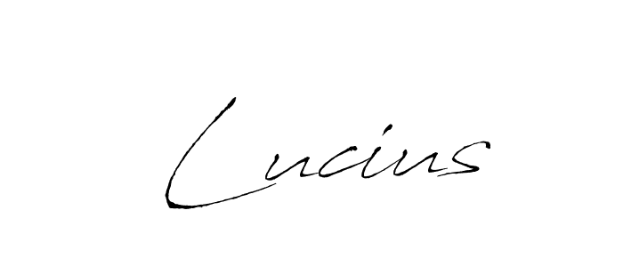 You should practise on your own different ways (Antro_Vectra) to write your name ( Lucius) in signature. don't let someone else do it for you.  Lucius signature style 6 images and pictures png