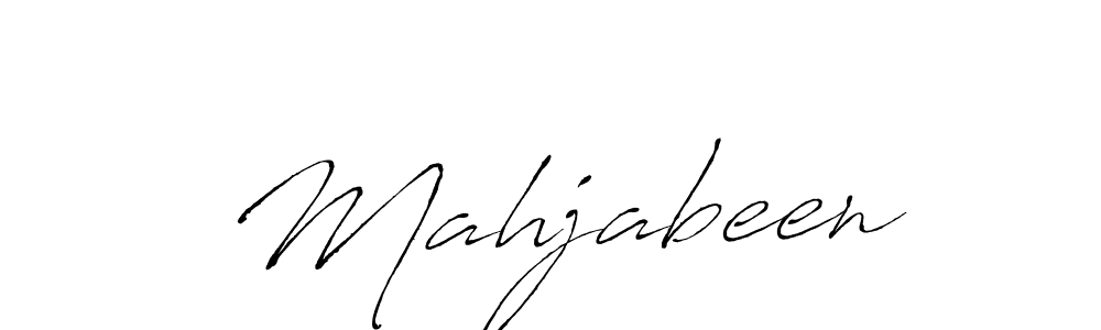 Antro_Vectra is a professional signature style that is perfect for those who want to add a touch of class to their signature. It is also a great choice for those who want to make their signature more unique. Get  Mahjabeen name to fancy signature for free.  Mahjabeen signature style 6 images and pictures png