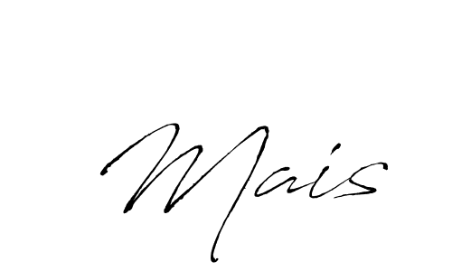 This is the best signature style for the  Mais name. Also you like these signature font (Antro_Vectra). Mix name signature.  Mais signature style 6 images and pictures png