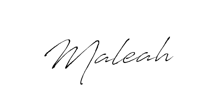 The best way (Antro_Vectra) to make a short signature is to pick only two or three words in your name. The name  Maleah include a total of six letters. For converting this name.  Maleah signature style 6 images and pictures png