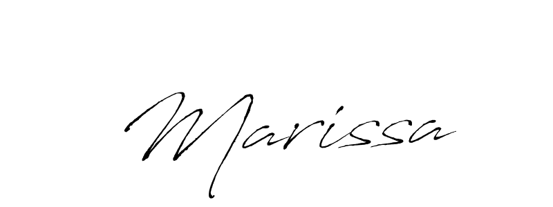 Antro_Vectra is a professional signature style that is perfect for those who want to add a touch of class to their signature. It is also a great choice for those who want to make their signature more unique. Get  Marissa name to fancy signature for free.  Marissa signature style 6 images and pictures png