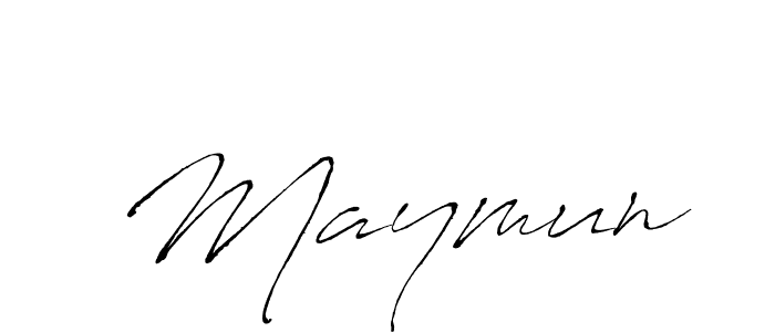 It looks lik you need a new signature style for name  Maymun. Design unique handwritten (Antro_Vectra) signature with our free signature maker in just a few clicks.  Maymun signature style 6 images and pictures png