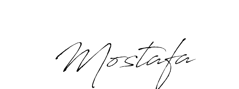 How to make  Mostafa signature? Antro_Vectra is a professional autograph style. Create handwritten signature for  Mostafa name.  Mostafa signature style 6 images and pictures png