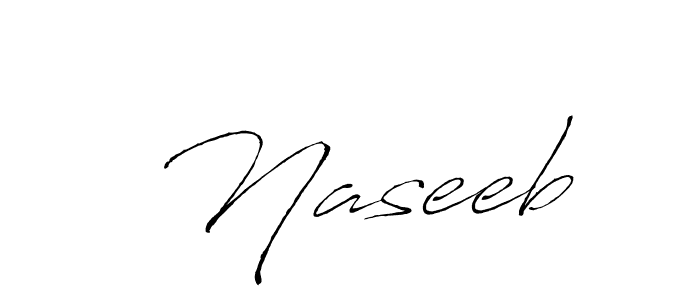 It looks lik you need a new signature style for name  Naseeb. Design unique handwritten (Antro_Vectra) signature with our free signature maker in just a few clicks.  Naseeb signature style 6 images and pictures png