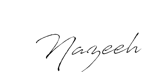 if you are searching for the best signature style for your name  Nazeeh. so please give up your signature search. here we have designed multiple signature styles  using Antro_Vectra.  Nazeeh signature style 6 images and pictures png