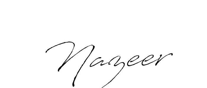 This is the best signature style for the  Nazeer name. Also you like these signature font (Antro_Vectra). Mix name signature.  Nazeer signature style 6 images and pictures png