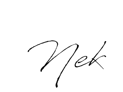 Also You can easily find your signature by using the search form. We will create  Nek name handwritten signature images for you free of cost using Antro_Vectra sign style.  Nek signature style 6 images and pictures png