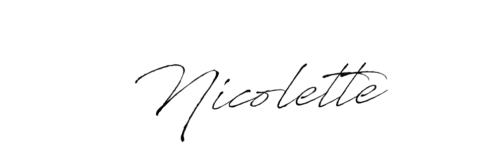 if you are searching for the best signature style for your name  Nicolette. so please give up your signature search. here we have designed multiple signature styles  using Antro_Vectra.  Nicolette signature style 6 images and pictures png