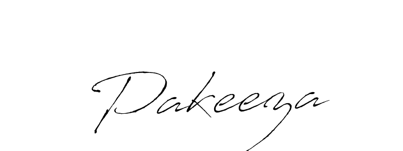 The best way (Antro_Vectra) to make a short signature is to pick only two or three words in your name. The name  Pakeeza include a total of six letters. For converting this name.  Pakeeza signature style 6 images and pictures png
